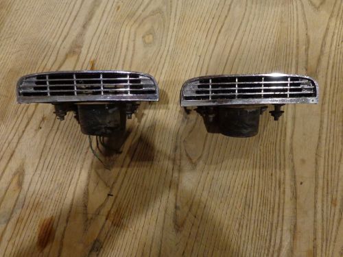 Cadillac fleetwood 75 sedan limo rear quarter air intake, rat rod, hood scoops