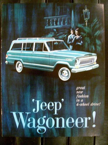 Nos 1964 1965 ? jeep wagoneer sales brochure