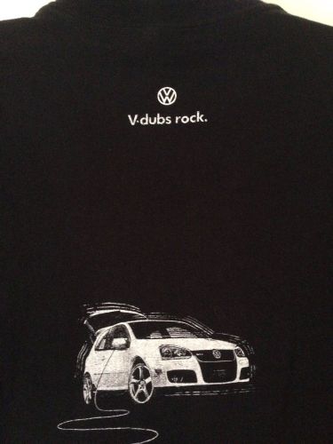 Volkswagon vw v dubs rock gti t shirt xl
