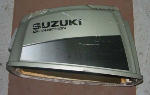 M1w1528 1988 suzuki 115 hp dt115 engine cover pn 61403-94810-02m fits 1986-2001