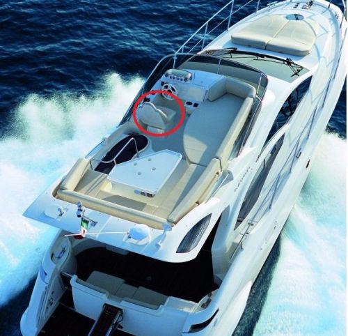 Flybridge pilot seat of az43fly