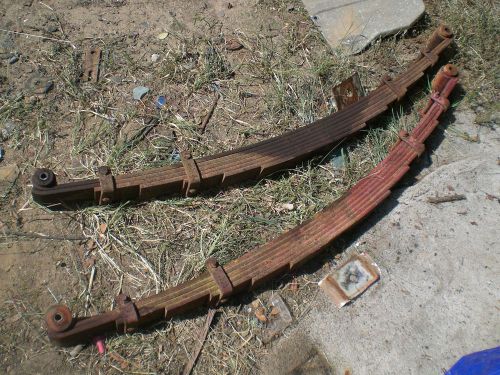 85 gmc 4x4 k10 heavy duty 7 leaf front leaf springs 4 inch lift used great shape