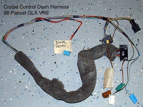 Vw b4 passat cruise control dash wiring harness at 1995-1997 3a0971425a