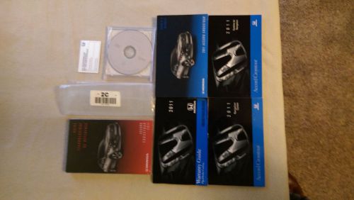 2011 honda accord crosstour owners manual set 11 guide +case