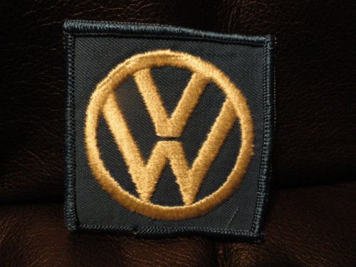 Volkswagen vw uniform patch - vintage - new - original - auto - 2 5/8 x 2 5/8