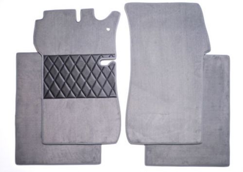 Prem. med. grey vel. mat set for mercedes w111 280 se coupe 1967-1971