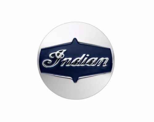 Genuine indian motorcycles springfield blue pinnacle conchos set of 3