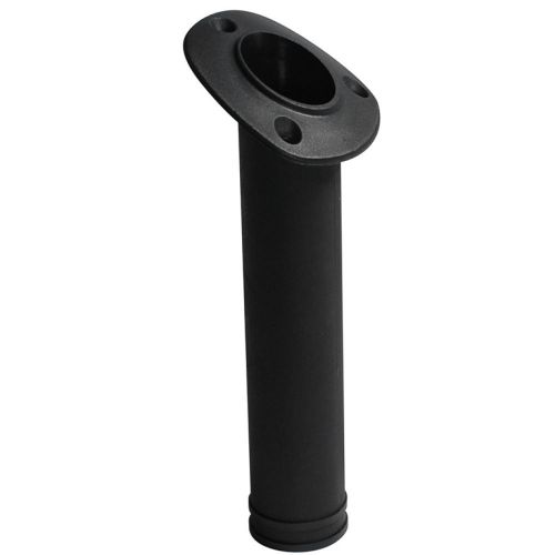 C.e. smith flush mount 30 degree nylon rod holder - black -55121a