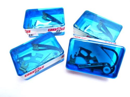 Lot 4 sets fiat 127 - 128 - x 1/9 ducellier ignition points fiat 9935150