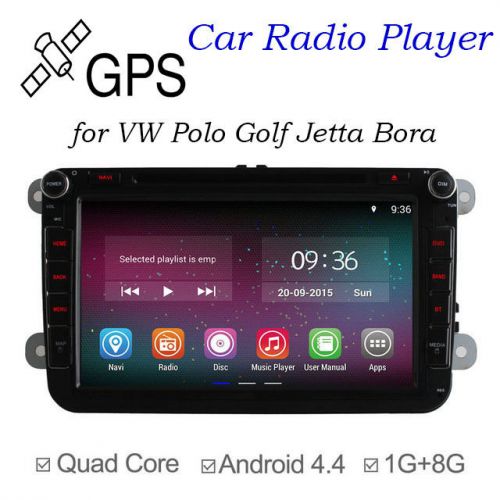 8''quadcore car dvd radio player for vw polo golf jetta bora wifi/gps navigation