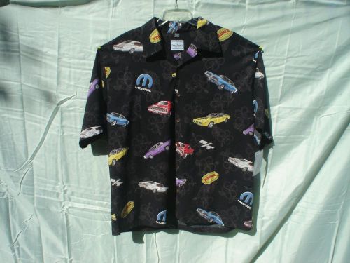 Dodge charger mopar camp shirt by david carey 3xl  *new*
