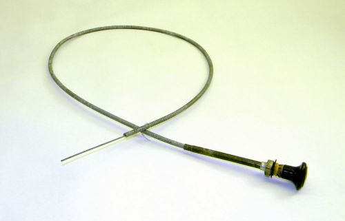 Military surplus m151 jeep choke control cable 38" b6184184 nsn 2590-00-618-4184