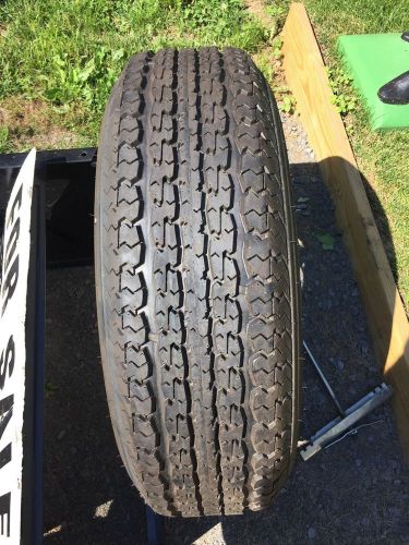 St225/75r15 trailer tire on 6 bolt rim never used