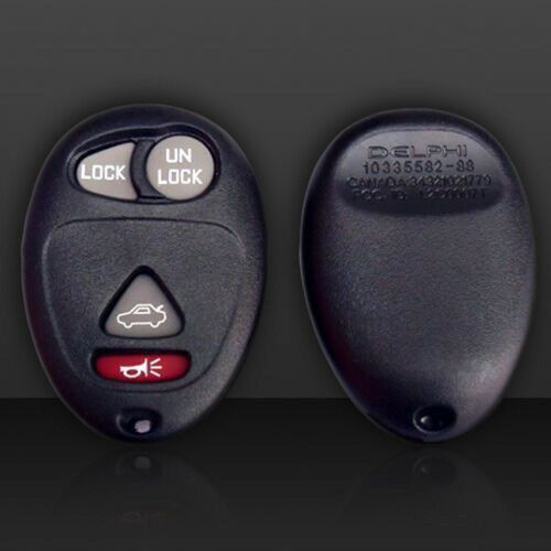 2pcs new rmote key shell case fit for 2001-2007 buick/pontiac 4bttons