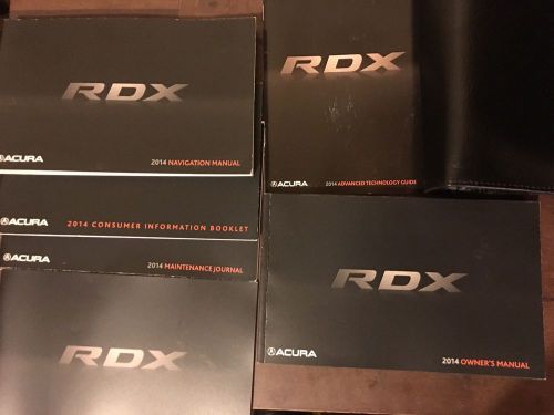 2014 acura rdx owners manual