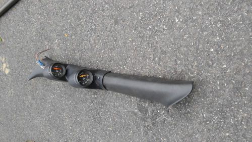 Auto meter oil pressure and oil temperature gauge pod