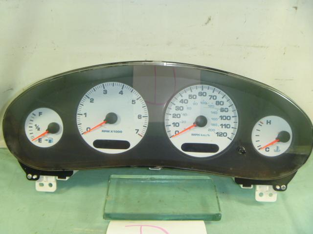 Dodge intrepid instrument cluster speedometer tachometer gauge fuel temperature