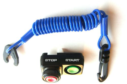 Kawasaki jetski js440 js550 550sx 440 550 kill switch &amp; lanyard upgrade new oem