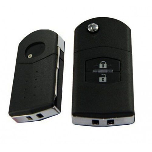 Flip remote key 2 button 433mhz 4d63 chip for after 2010 mazda m3 m6