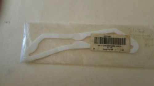 Nos &#039;61 - &#039;67 corvette license light assembly to body gasket (white)