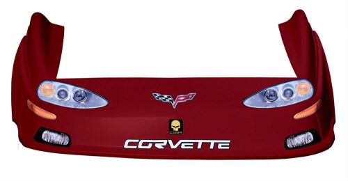 Five star race bodies 925-417r md3 chevy corvette complete combo nose kit red