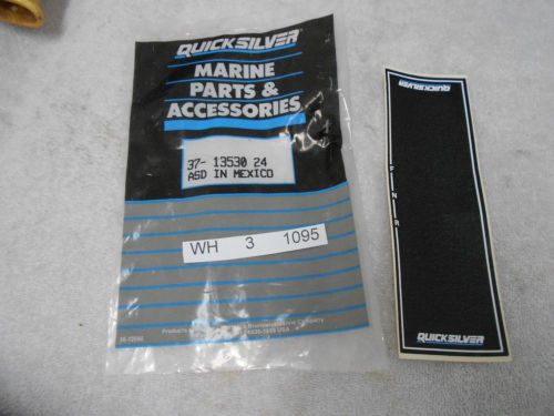 New  37-13530 24  decal  mercury  mercruiser quicksilver