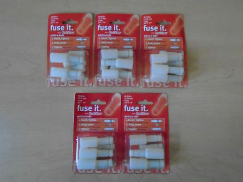 Lot of 5 posi-fuse fuse it #619/3pc 12-18 awg | fuses 3/4&#034; - 1/4&#034; **new**