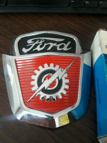 Ford hood ornament 53-56 pickup truck original oem ford baaa-16637-a