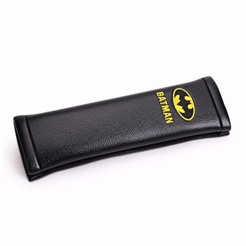 Fashion batman dark knight car auto motor logo seat belt shoulder cover pad new