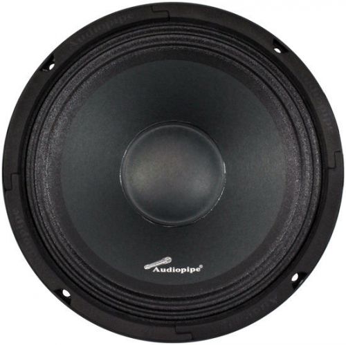 Audiopipe apmb8b 8" midbass 500w 8ohm cast basket