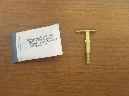 1965 falcon comet fairlane right front vent window lower pivot lvp-234r