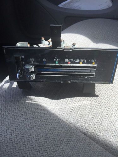 1971-1976 chevrolet impala caprice ac heat controls