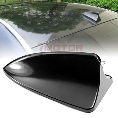New black shark fin style roof top mount dummy aerial antenna mast for toyota 7m