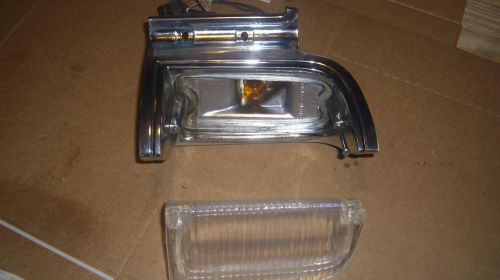 1970 cadillac eldorado turn signal front fender light lens