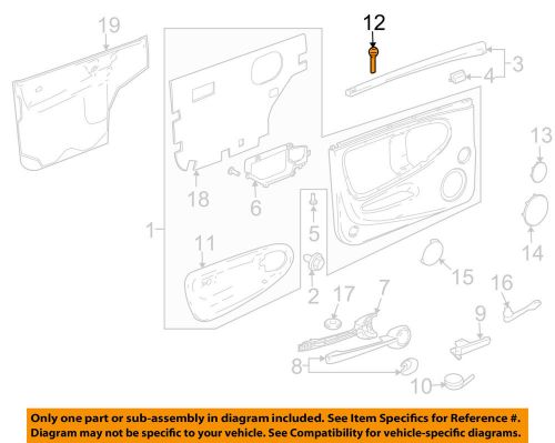 New genuine gm oem inside door lock knob (chrome) gm# 9813799