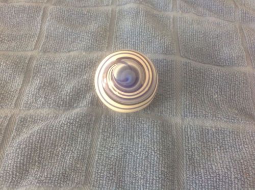 Vintage style ford glass gear shift knob