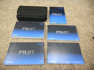 2015 honda pilot with navigation owners manual set with free shipping