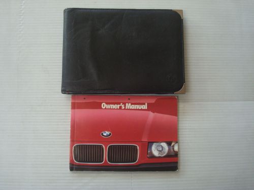 1991 bmw 318i, 318is, 325i, 325is owner&#039;s manual and pouch