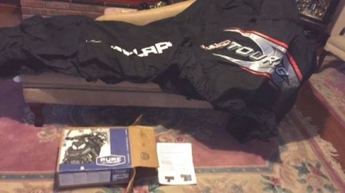 New pure polaris 550 xlt tour #2878159 2010 black canvas snowmobile sled cover