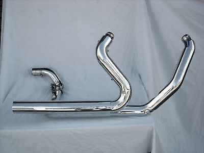 Harley Touring Exhaust System w/o Mufflers 2010 2011 2012 2013 2014 FLHTC FLHR, US $150.00, image 1