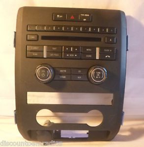 11 12 13 ford f150 radio cd face plate replacement cl3t-18a802-ha jc81701