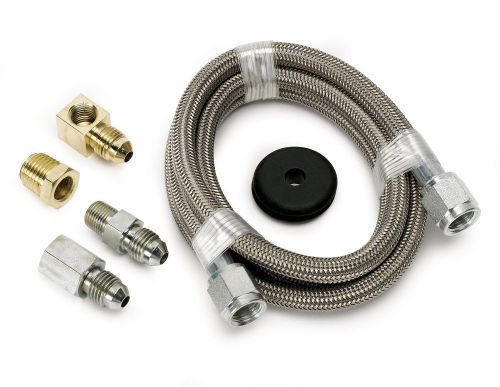 Big end performance 15122 stainless steel braided gauge accessory kit -4an 72"
