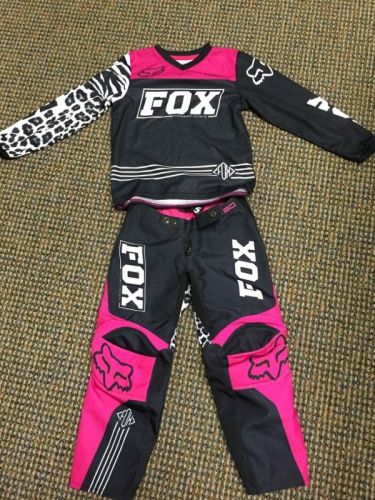 Fox racing motocross gear / kids / pants size 5 / shirt child medium / (new!)
