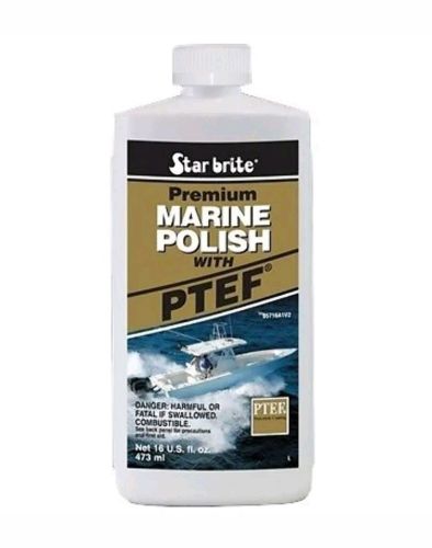 Star brite premium marine polish with ptef 85716pw 16 fl. oz.