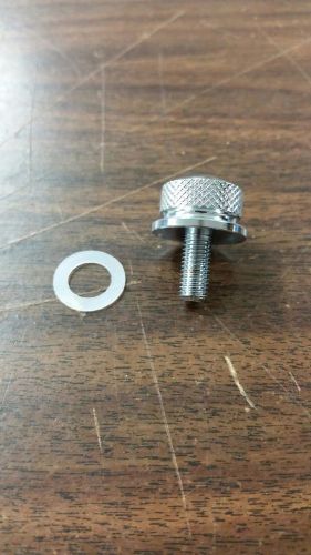 Chrome fender seat screw for harley 73-95 sportster dresser softail dyna custom