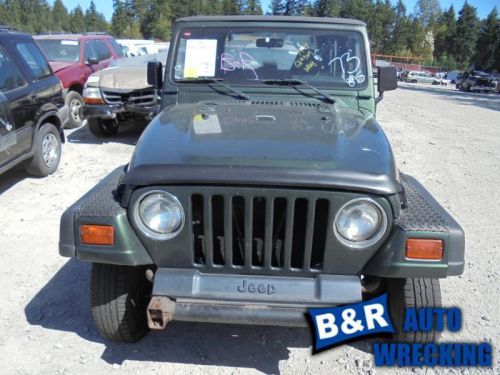 Steering gear/rack power steering lhd fits 97-02 wrangler 9586286