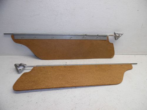 63 64 65 1963 1964 1965 ford fairlane sun visors sunvisors pivots brackets rods