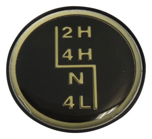 Crown automotive 53004376 shift knob insert