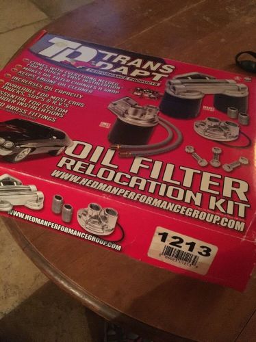 Trans-dapt oil filter relocation 1213