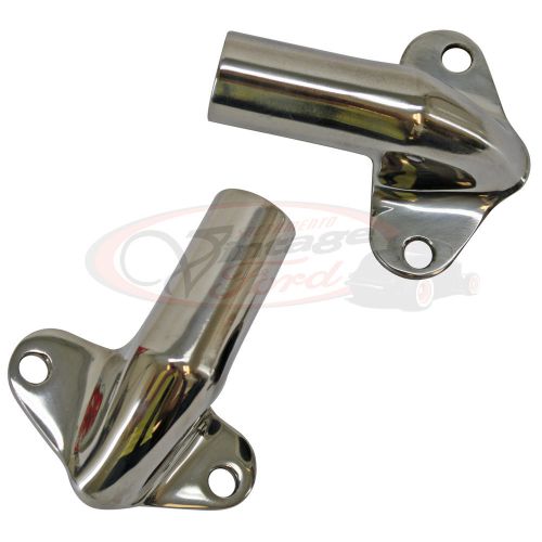 1967 1968 1969 ford step side pickup truck polished stainless tailgate hinges 2